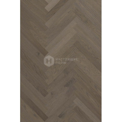 Паркет английская елочка Listone Giordano Michelangelo Listone 90 Дуб Tortora Fibramix под маслом Oleonature, 590*90*11 мм