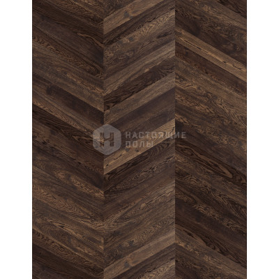 Паркет французская елочка Listone Giordano Heritage Atelier Traccia 90 Дуб Taormina 1078 с эффектом волны под маслом Oleonature, 540*90*12.5 мм