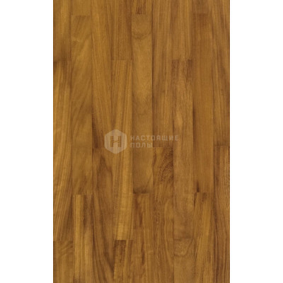 Инженерная доска Listone Giordano Classica Corona 70 Ироко Fibramix под матовым лаком Naturplus2, 350-600*70*9 мм