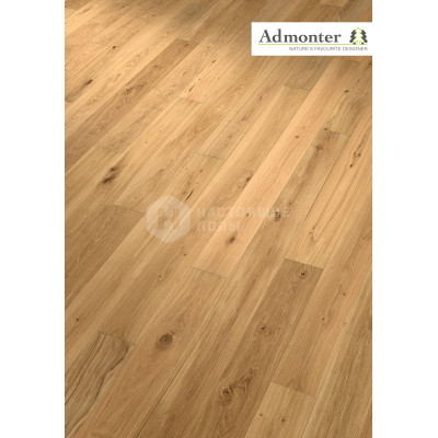 Инженерная доска Admonter 118155 Дуб Плэйсид брашированный под маслом, 1200*120*10 мм