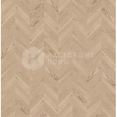 Паркет Coswick Французская елка 45 градусов 1269-1545 Ясень Жемчужный Селект энд Бэттер шелковое масло ультраматовое, 530*107.95*15 мм