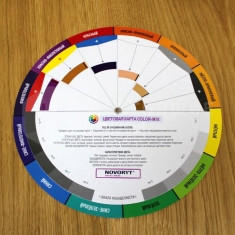 Цветовая карта Novoryt Color-Mix для подбора цветовых сочетаний