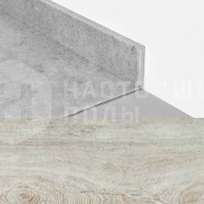 Плинтус для ПВХ плитки IVC Moduleo 28160 Венге Этник, 2400*60*12.5 мм