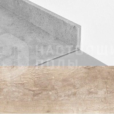 Плинтус для ПВХ плитки IVC Moduleo 54285 Дуб Кантри, 2400*60*12.5 мм