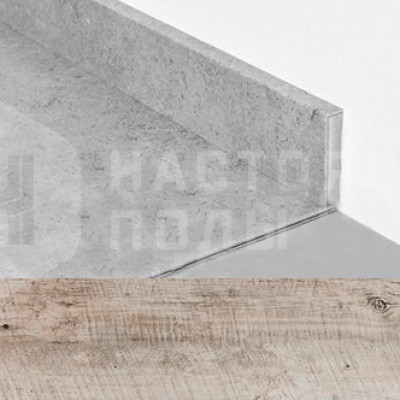 Плинтус для ПВХ плитки IVC Moduleo 55935 Дуб Касл, 2400*60*12.5 мм