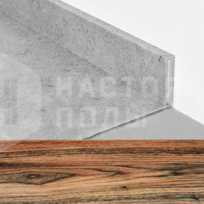 Плинтус для ПВХ плитки IVC Moduleo 20444 Орех Персидский, 2400*60*12.5 мм