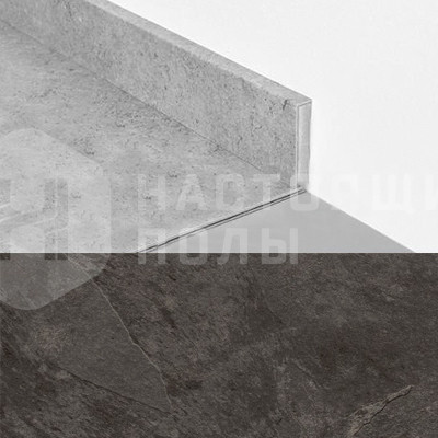 Плинтус для ПВХ плитки IVC Moduleo 70948 Шифер Мустанг, 2400*60*12.5 мм