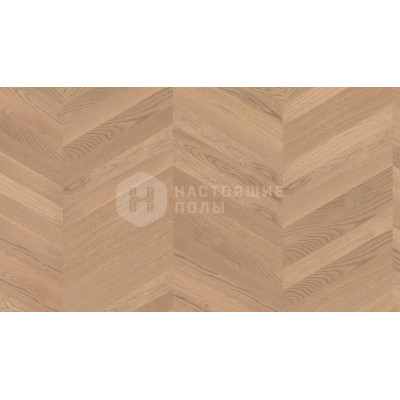 Паркет французская елочка Weitzer Parkett WP 475 63774 Дуб Кашемир натур брашированный, масло ProVital, 750*125*12.2 мм