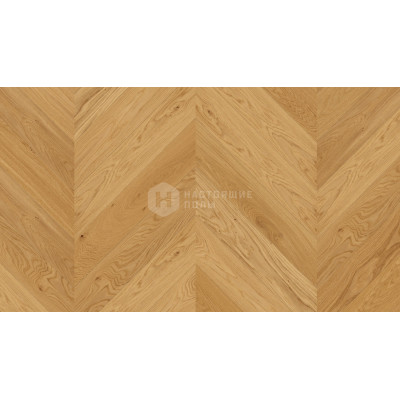 Паркет французская елочка Weitzer Parkett WP 475 63766 Дуб натур брашированный, масло ProVital, 750*125*12.2 мм