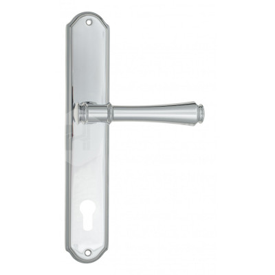 Дверная ручка на планке Venezia Callisto VNZ3277 PL02 хром