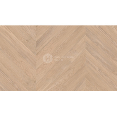 Паркет французская елочка Weitzer Parkett WP 4100 Дуб Кашемир селект брашированный, масло ProVital, 1000*125*11 мм