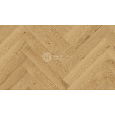 Паркет английская елочка Weitzer Parkett WP 4100 Дуб Пюр высвеченный селект брашированный, масло воск ProActive+, 1000*125*11 мм