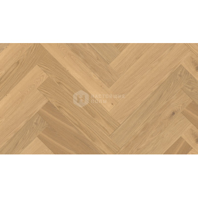 Паркет английская елочка Weitzer Parkett WP 4100 Дуб Кашемир селект брашированный, масло воск ProActive+, 1000*125*11 мм