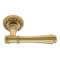 Дверная ручка Venezia Callisto VNZ3219 D2 французcкое золото + коричневый