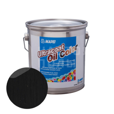 Паркетное масло цветное Mapei 7382102 Ultracoat oil color черный (2.5 л)