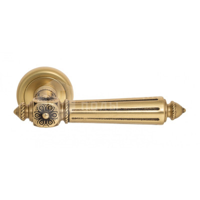 Дверная ручка Venezia Castello VNZ936 D1 французское золото + коричневый