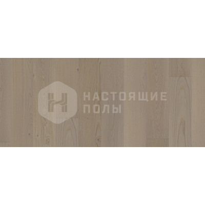 Паркетная доска Weitzer Parkett WP Quadra Дуб Устрица акцент ProActive+ брашированный