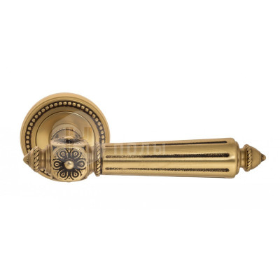 Дверная ручка Venezia Castello VNZ938 D3 французское золото + коричневый