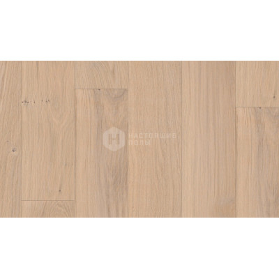 Инженерный паркет Weitzer Parkett WP Langdiele 64861 Дуб Кашемир натур с эффектом ручной обработки, под маслом ProVital, 2400*280*14 мм