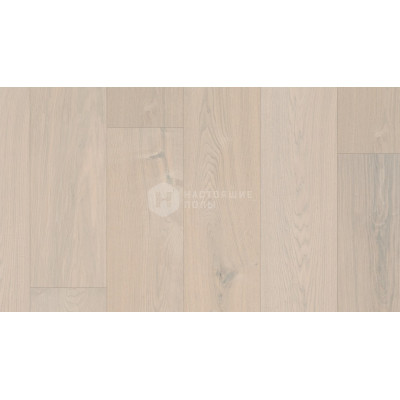 Инженерный паркет Weitzer Parkett WP Langdiele 60350 Дуб Полярный натур брашированный, под маслом ProVital, 2400*280*14 мм