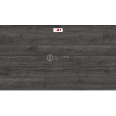 Ламинат Haro Tritty 200 Aqua Gran Via 4V 541579 Дуб Контура Черный однополосный, 2200*243*8 мм