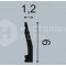 Дверное обрамление Orac Decor SX159, 2000*60*12 мм