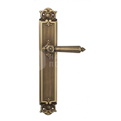 Дверная ручка на планке Venezia Castello VNZ225 PL97 бронза матовая