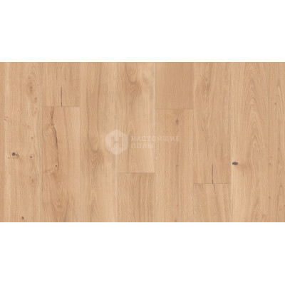 Паркетная доска Weitzer Parkett WP Charisma 52249 Дуб Чистый рустик глубоко брашированный однополосный, натуральное масло ProVital, 2245*193*14 мм