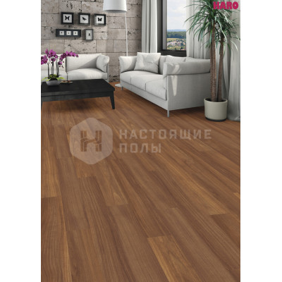 Ламинат Haro Tritty 100 529052 Ироко однополосный, 1282*193*8 мм