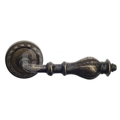 Дверная ручка Venezia Gifestion VNZ069 D2 бронза античная