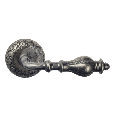 Дверная ручка Venezia Gifestion VNZ080 D4 состаренное серебро