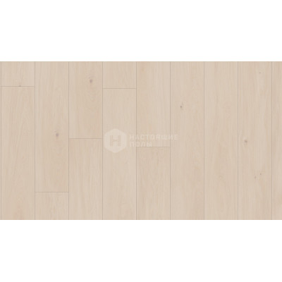 Инженерный паркет Weitzer Parkett WP Quadra 61853 Дуб Полярный натур поперечно брашированный, натуральное масло ProVital Finish, 1800*175*14 мм