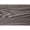Террасная доска из ДПК TerraPol Смарт 3D Черное дерево 1901, полнотелая без паза, 2000*130*24 мм