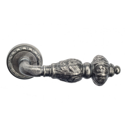 Дверная ручка Venezia Lucrecia VNZ088 D2 состаренное серебро