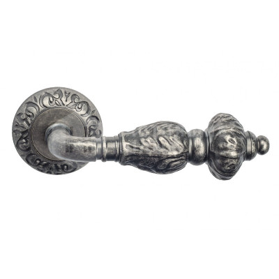 Дверная ручка Venezia Lucrecia VNZ096 D4 состаренное серебро