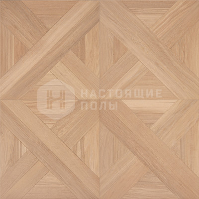 Модульный паркет Coswick Брезе 1109-1508 Дуб Ванильный Дуб Селект энд Бэттер шелковое масло ультраматовое, 635*635*19.05 мм