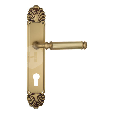 Дверная ручка на планке Venezia Mosca VNZ4006 PL87 французское золото