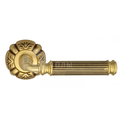 Дверная ручка Venezia Mosca VNZ3022 D5 французское золото + коричневый