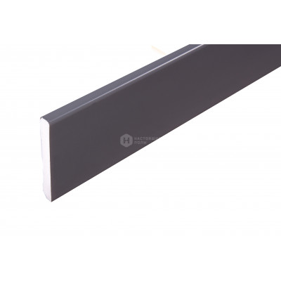 Плинтус Arbiton Stiq S0810 серый осло, 2400*80*10 мм