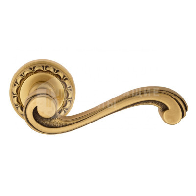 Дверная ручка Venezia Vivaldi VNZ2762 D2 французское золото + коричневый