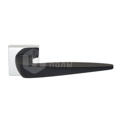 Дверная ручка Venezia Unique Miami VNZ3187 хром/черный