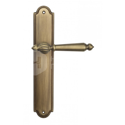 Дверная ручка на планке Venezia Pellestrina VNZ446 PL98 бронза матовая