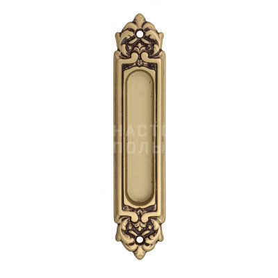 Ручка для раздвижных дверей Venezia U122 VNZ2965 французское золото + коричневый (1 шт)