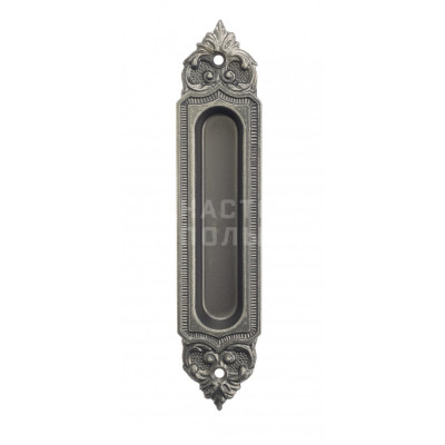 Ручка для раздвижных дверей Venezia U122 VNZ619 состаренное серебро (1 шт)