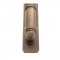 Дверная ручка скоба Venezia Exa Zig PL-X VNZ4057 бронза матовая, 340 мм (290 мм)