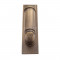 Дверная ручка скоба Venezia Exa Zig PL-Y VNZ4064 бронза матовая, 340 мм (290 мм)