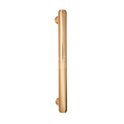 Дверная ручка скоба Venezia Exa VNZ1649 золото 24К, 290 мм (250 мм)