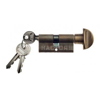 Цилиндр Venezia VNZ629 (30/10/30) ключ-вертушка, бронза матовая