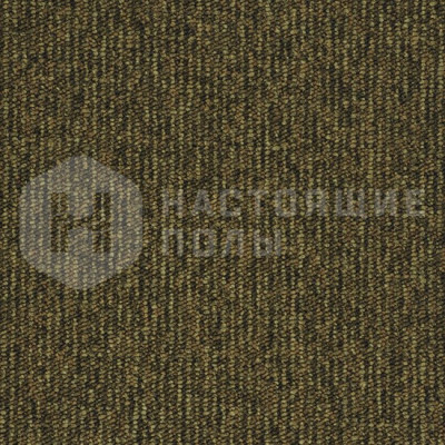 Ковровая плитка Ege Epoca Contra Stripe Army Green, 480 x 480 мм