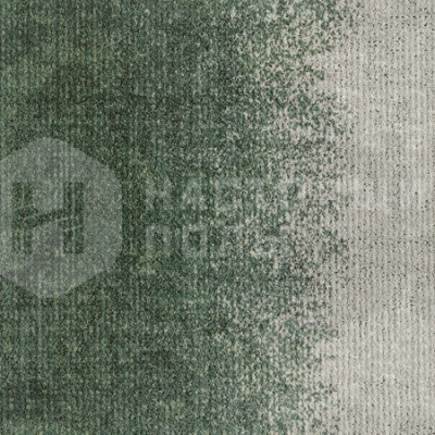 Ковровая плитка Ege Reform Transition Mix Leaf Green-Light Grey, 480 x 480 мм